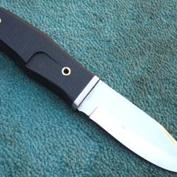 Combat Knife , 9" Superior Custom Hand Made D2 Steel Survival Hunting Knife