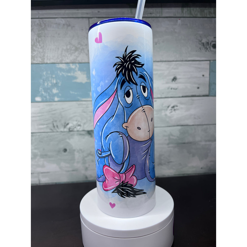 Eeyore Hearts Tumbler20oz skinny tumbler, 30oz skinny tumbler.jpg