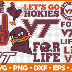 virginia tech hokies svg,football svg,football gif