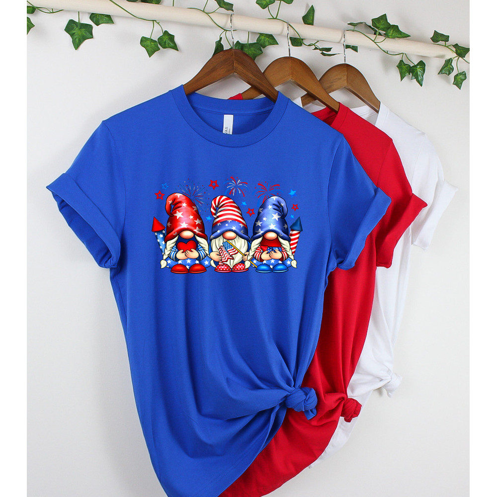 4th of July Gnomes Shirt, 4th of July Gift, Independence Day Gift, 4th of July Shirt, Gnome Shirt, Patriotic Shirt, Independence Day Shirt - 3.jpg
