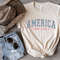 America Est 1776 Vintage Vibe Graphic Tee, Patriotic Fourth Of July Shirt, Independence Day Short Sleeve - 1.jpg