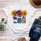 America Sunflower Shirt, USA Flag Flower T Shirt, Gift For American, 4th Of July Flag Graphic T-Shirt, Freedom TShirt, Independence Shirt - 2.jpg