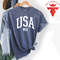 Comfort Colors USA Tshirt, 4 of July Tshirt, USA Flag Tshirt, USA Shirt for 4of July, Independent Day Shirt, Big Letter Usa Shirt, Retro Usa - 1.jpg