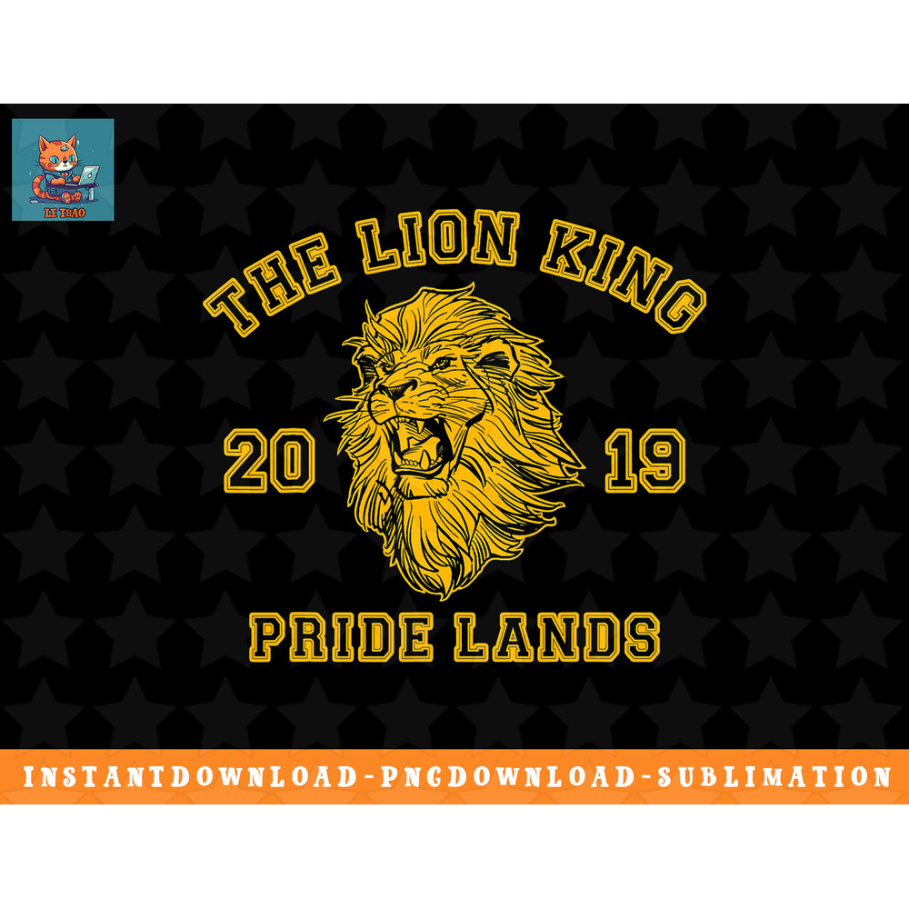 Disney The Lion King Live Action Pride Lands 2019 Poster png, sublimation, digital download.jpg