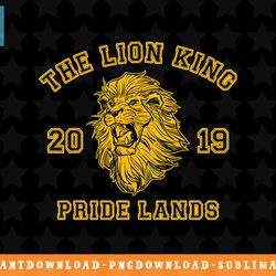 disney the lion king live action pride lands 2019 poster png, sublimation, digital download