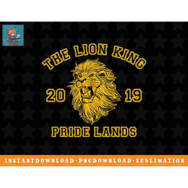 Disney The Lion King Live Action Pride Lands 2019 Poster png, sublimation, digital download.jpg