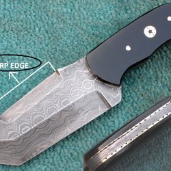 Damascus Skinner , 6.5" Superior Hand Made Damascus Steel Skinning Knife