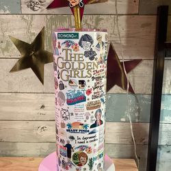 golden girls montage tumbler, golden girls montage skinny tumbler, golden girls montage 20oz skinny tumbler