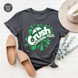 cerebral palsy support gifts, awareness graphic tees, cerebral palsy survivor shirt, cerebral palsy warrior clothing, wo