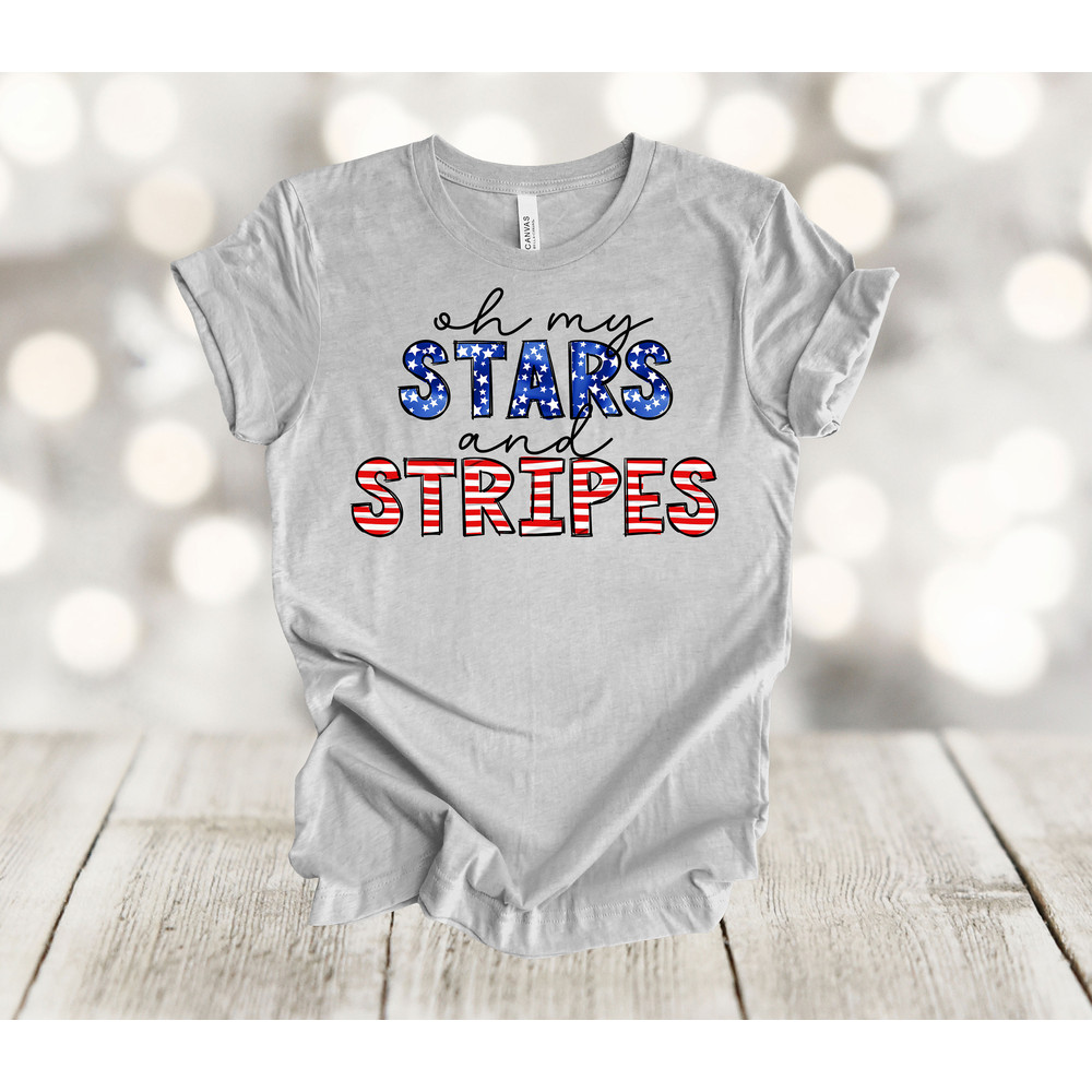 Independence Day Shirt, Stars and Stripes, American Flag Shirt, USA, Red White And Blue, Premium Soft Unisex Shirt, Plus Sizes Available - 1.jpg