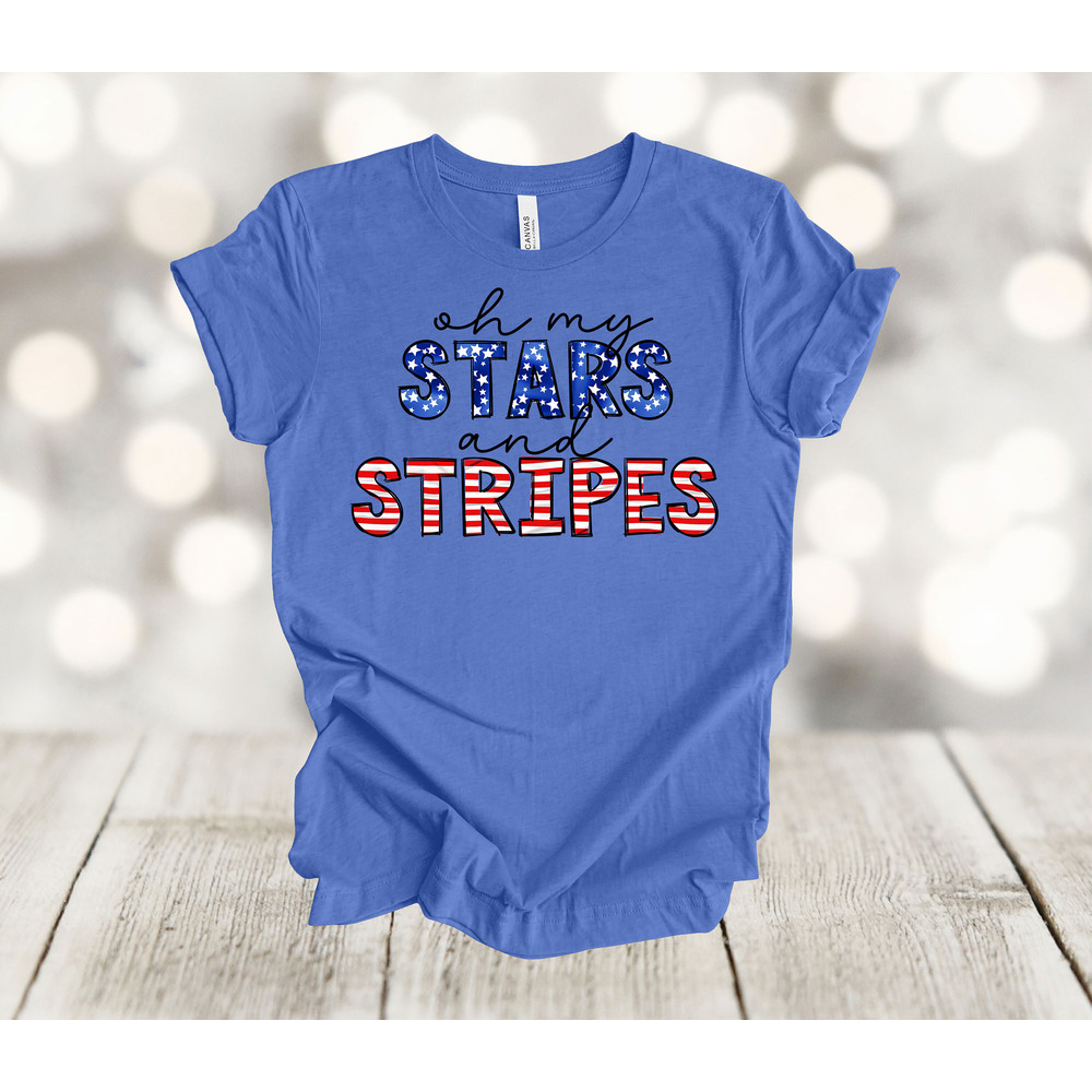 Independence Day Shirt, Stars and Stripes, American Flag Shirt, USA, Red White And Blue, Premium Soft Unisex Shirt, Plus Sizes Available - 2.jpg