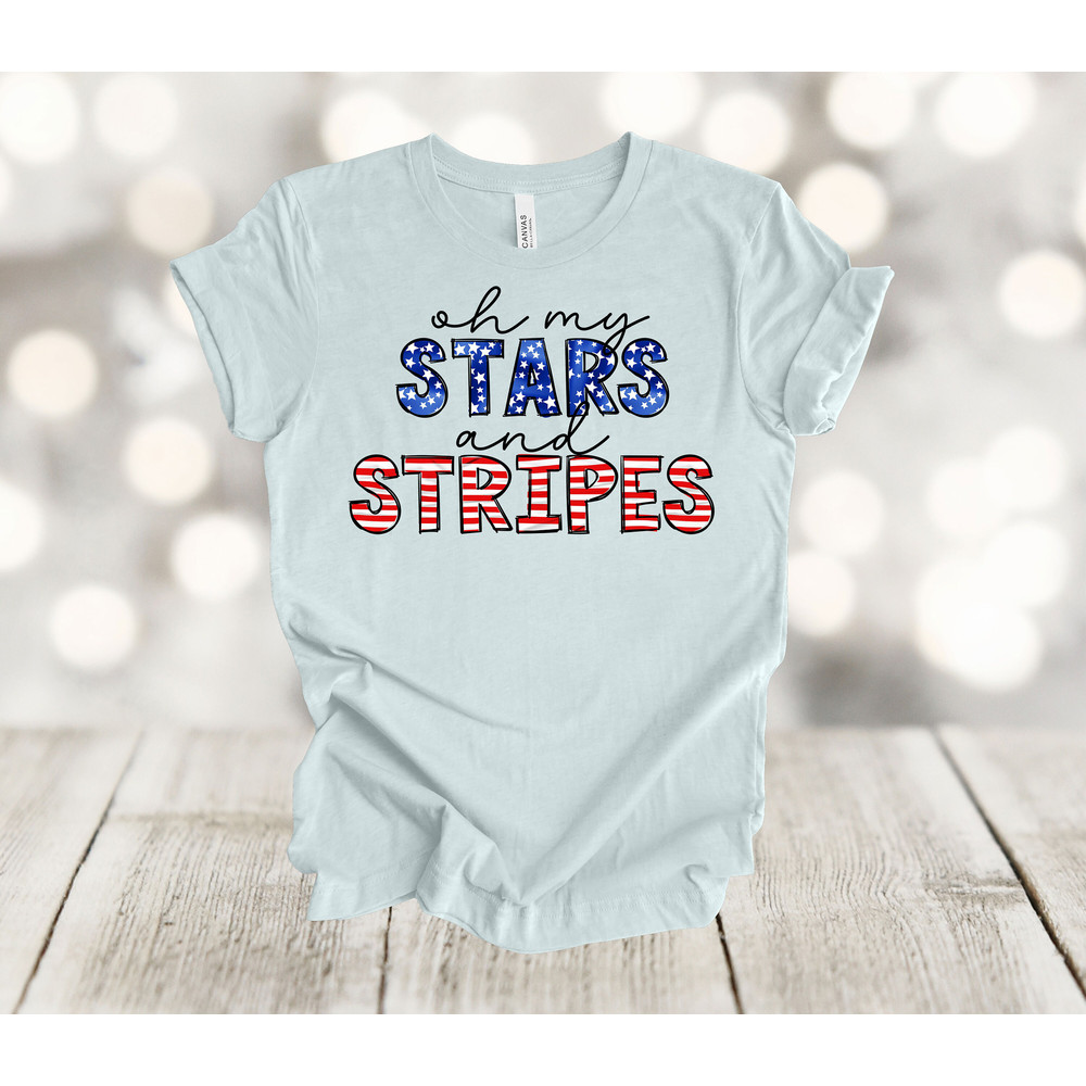 Independence Day Shirt, Stars and Stripes, American Flag Shirt, USA, Red White And Blue, Premium Soft Unisex Shirt, Plus Sizes Available - 3.jpg