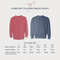 USA Embroidered Varsity Crewneck Sweatshirt, Comfort Colors Summer 4th of July, Independence Day Red White and Blue United States America - 2.jpg