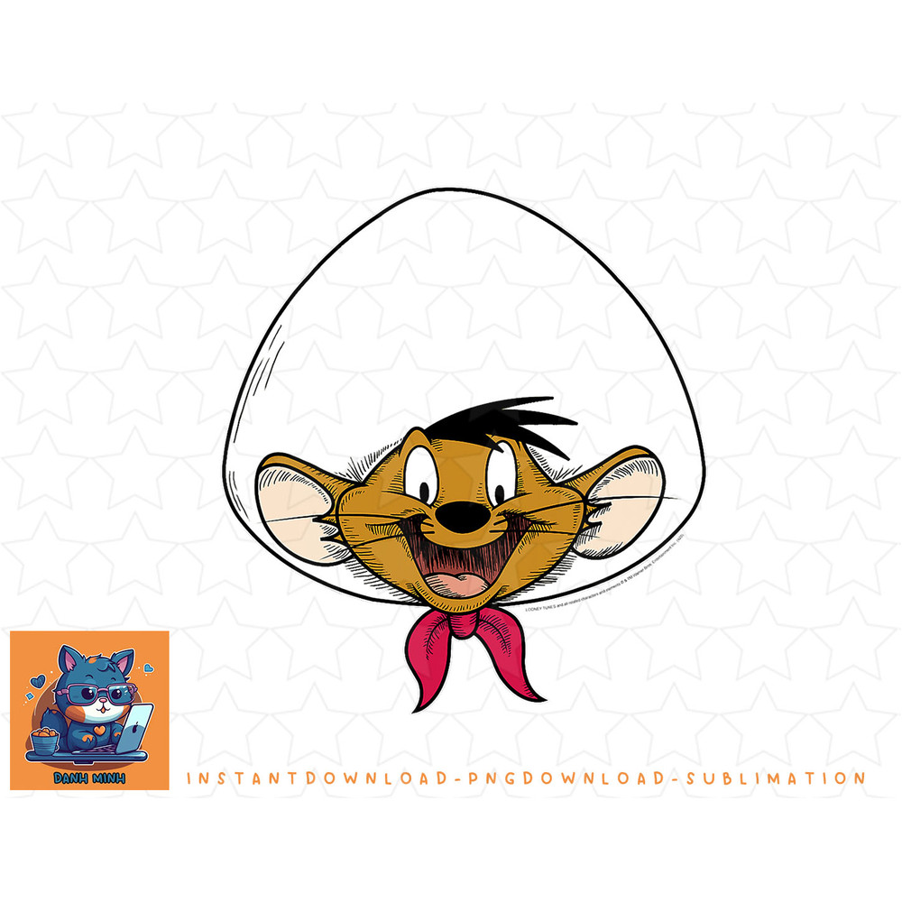 Looney Tunes Speedy Gonzales Big Face png, sublimation, digital download.jpg