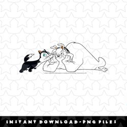 looney tunes marc antony and pussyfoot png, sublimation, digital download