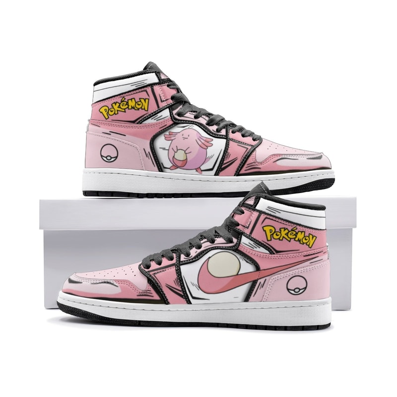 Chansey Pokemon JD1 Shoes, Chansey Pokemon Jordan 1 Shoes, Chansey Pokemon Shoes Sneaker