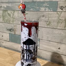 horror movie characters tumbler, horror movie characters skinny tumbler, horror movie characters 20oz skinny tumbler