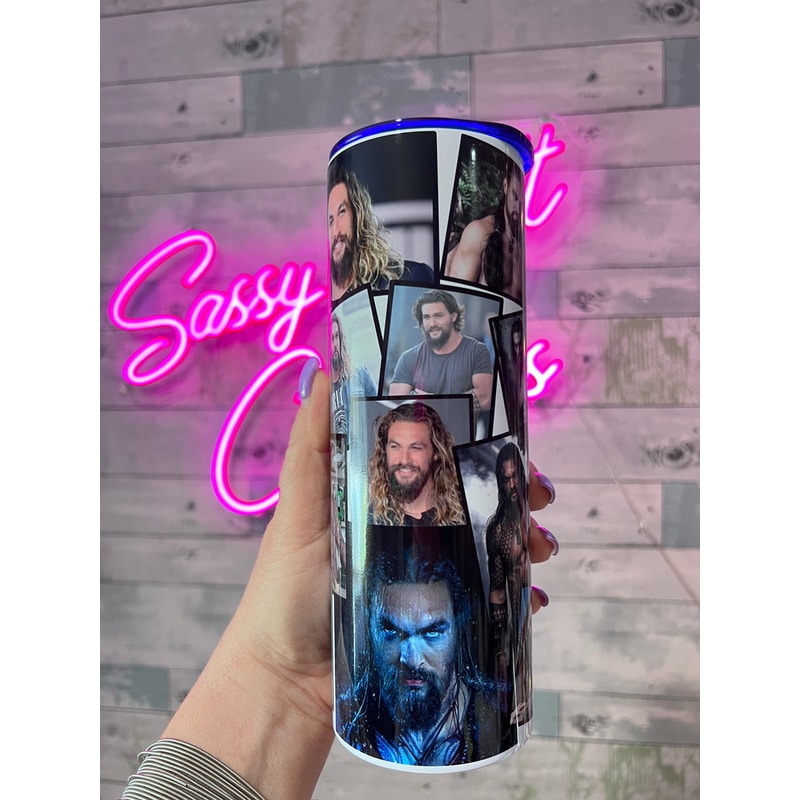 Jason Momoa Tumbler Jason Momoa Skinny Tumbler Jason Momoa 20oz Skinny Tumbler.png