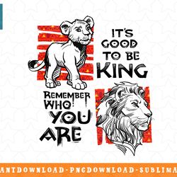 disney the lion king live action simba mufasa quotes poster png, sublimation, digital download