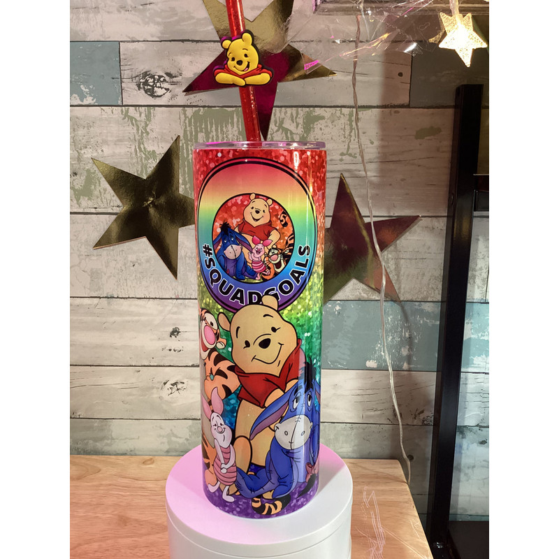 Pooh Squad Goals, 20oz skinny tumbler, 30oz skinny tumbler.jpg