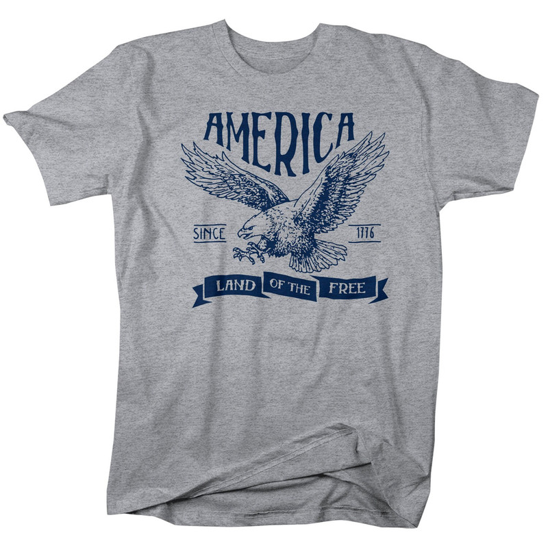 Men's Vintage America T-Shirt Vintage Patriotic Shirts 4th July T-Shirt Eagle Shirt Since 1776 Independence Day Shirts - 9.jpg