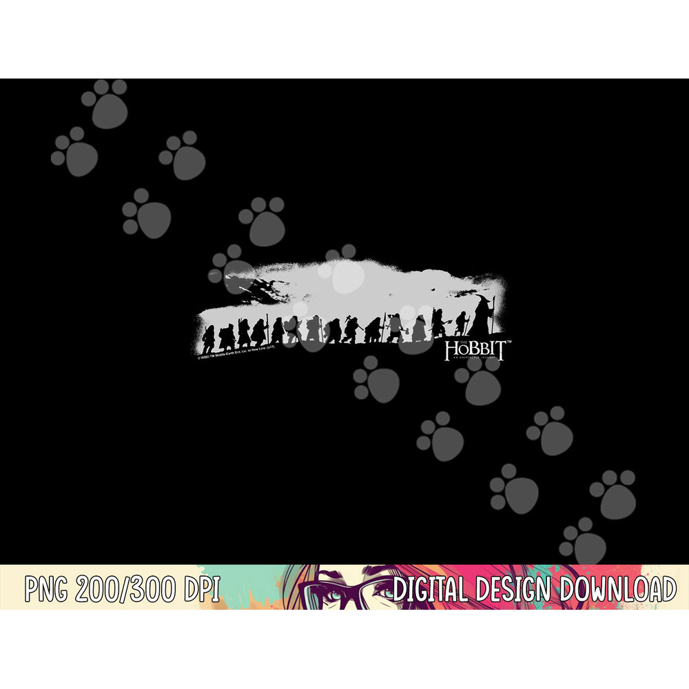 Hobbit The Company Longsleeve T Shirt Long Sleeve png, sublimation .jpg