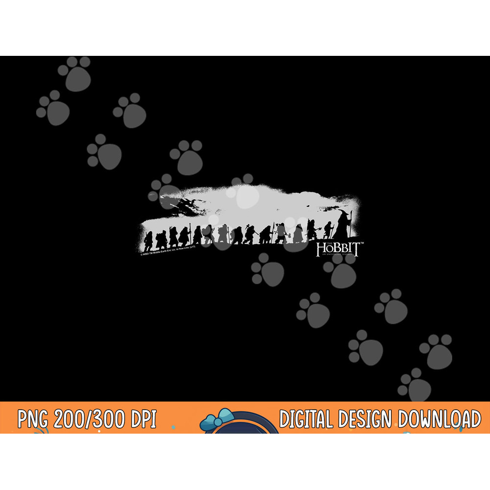 Hobbit The Company Longsleeve T Shirt Long Sleeve  png, sublimation .jpg