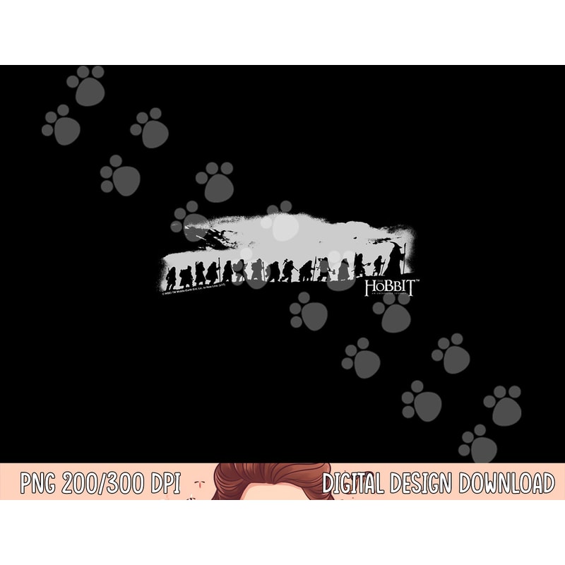 Hobbit The Company Longsleeve T Shirt Long Sleeve png, sublimation .jpg