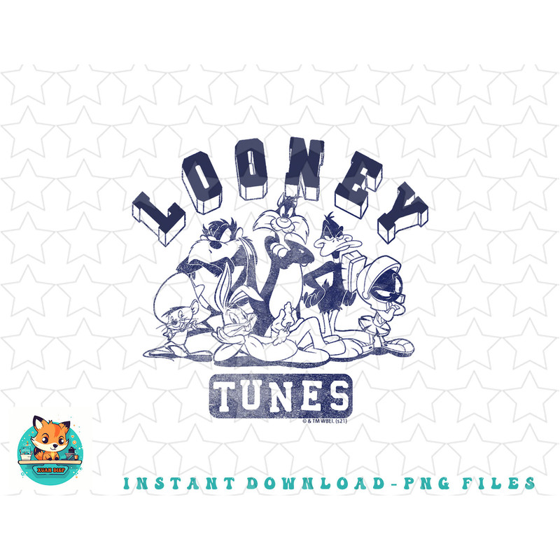 Looney Tunes Group Shot College Logo png, sublimation, digital download.jpg