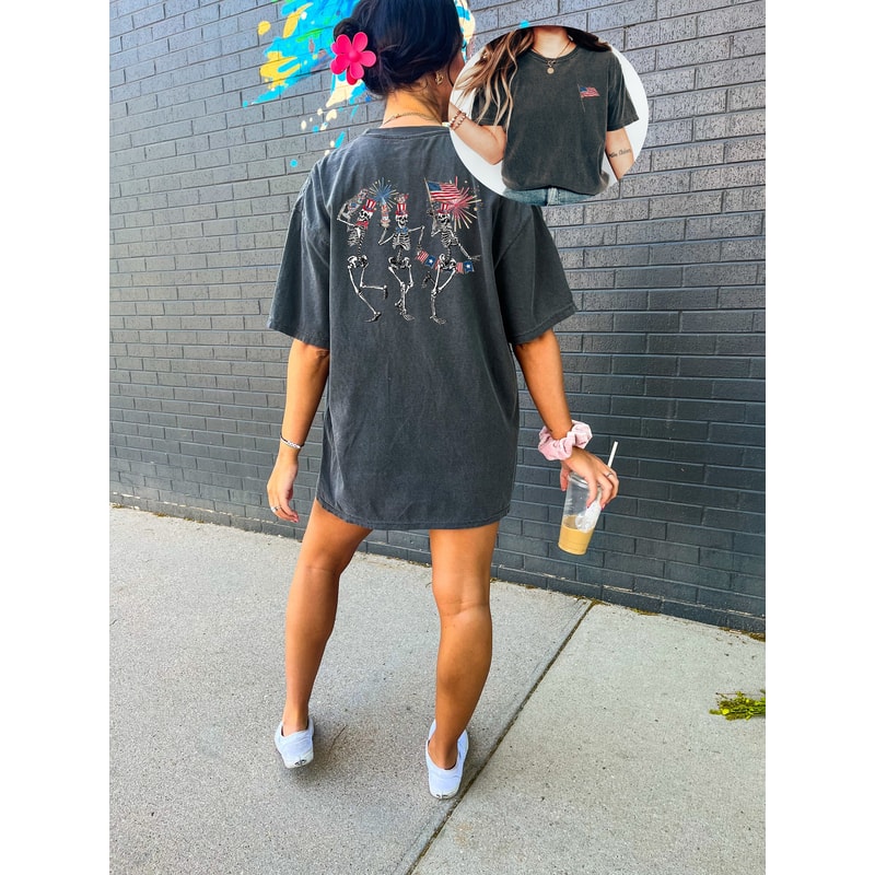 Retro USA Comfort Colors shirt, 4th of July tee, Retro funny fourth shirt, Womens 4th of July shirt, America Patriotic Shirt, Independence - 1.jpg