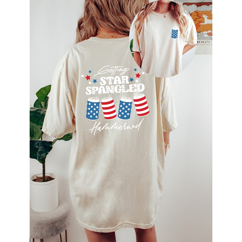 Retro USA Comfort Colors shirt, 4th of July tee, Retro funny fourth shirt, Womens 4th of July shirt, America Patriotic Shirt, Independence - 2.jpg