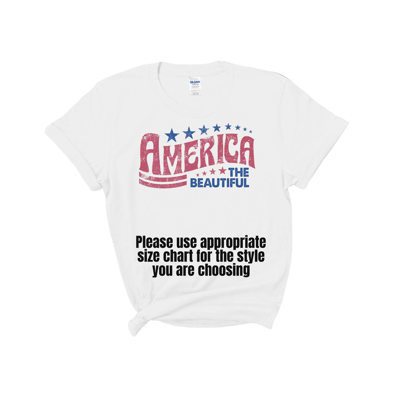 Vintage America the Beautiful 4th July T- Shirt Vintage Style Fourth V-Neck Tee Independence Day Patriotic Top Plus Size Availabile - 4.jpg