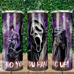 ghostface tumbler, ghostface skinny tumbler
