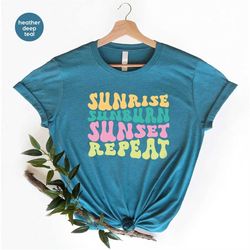 summer shirt, groovy beach gifts, girls trip graphic tees, summer vacation outfit, aesthetic t shirts, boho travel cloth