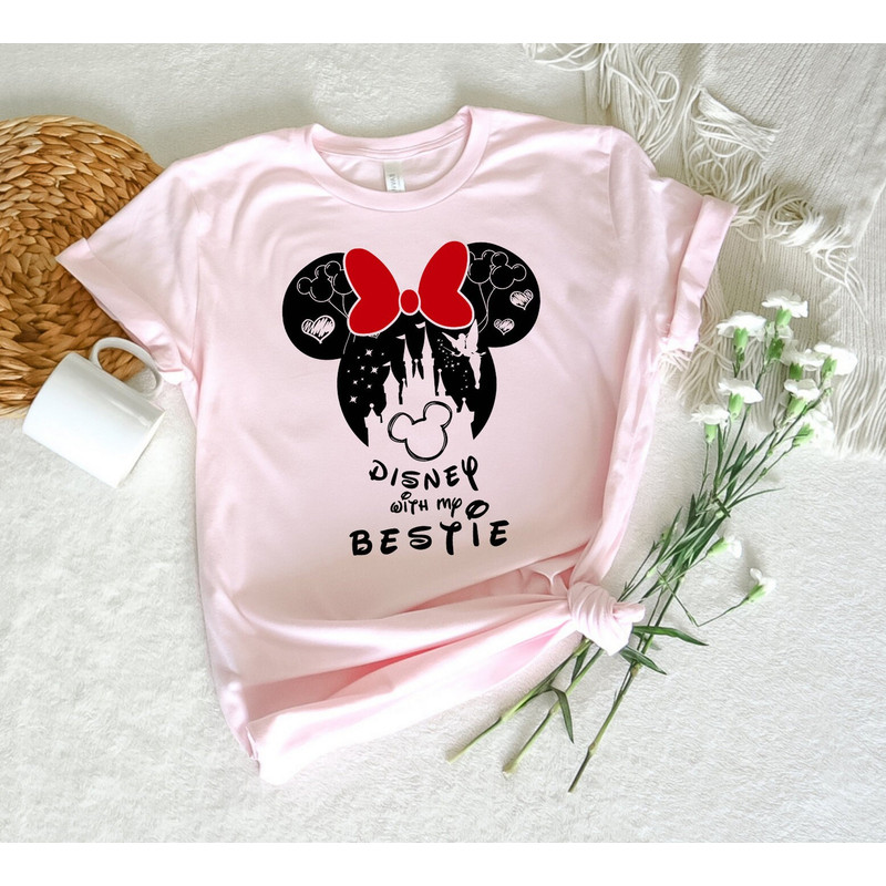 2022 Disney With My Bestie Shirt, Disney Girl Trip Shirt, Mickey Minnie Friends Shirt, Disney Shirts, Disney Ears Shirt, Minnie mouse Shirt - 2.jpg