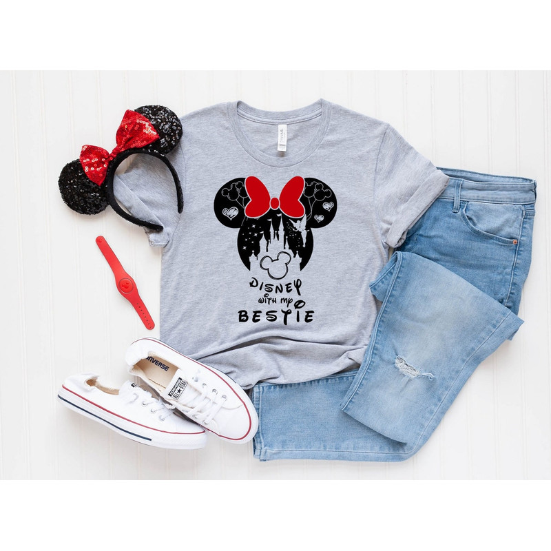 2022 Disney With My Bestie Shirt, Disney Girl Trip Shirt, Mickey Minnie Friends Shirt, Disney Shirts, Disney Ears Shirt, Minnie mouse Shirt - 3.jpg