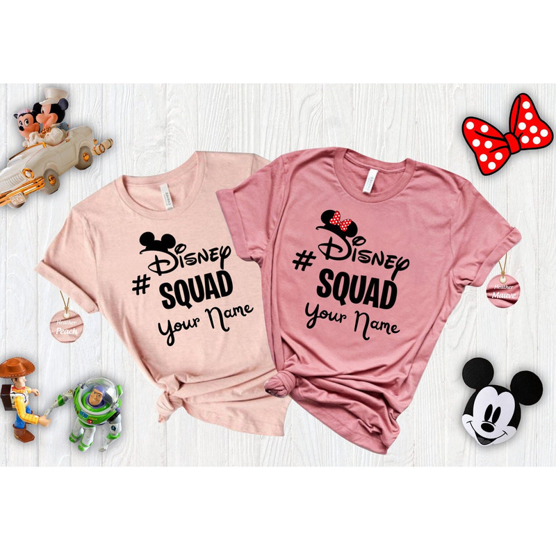 Custom Disney Squad Shirt, Disney Squad Shirt, Disney Squad tee, Disney Shirt, Disney Family Shirts, Disneyworld Shirts, Disney World Shirts - 2.jpg
