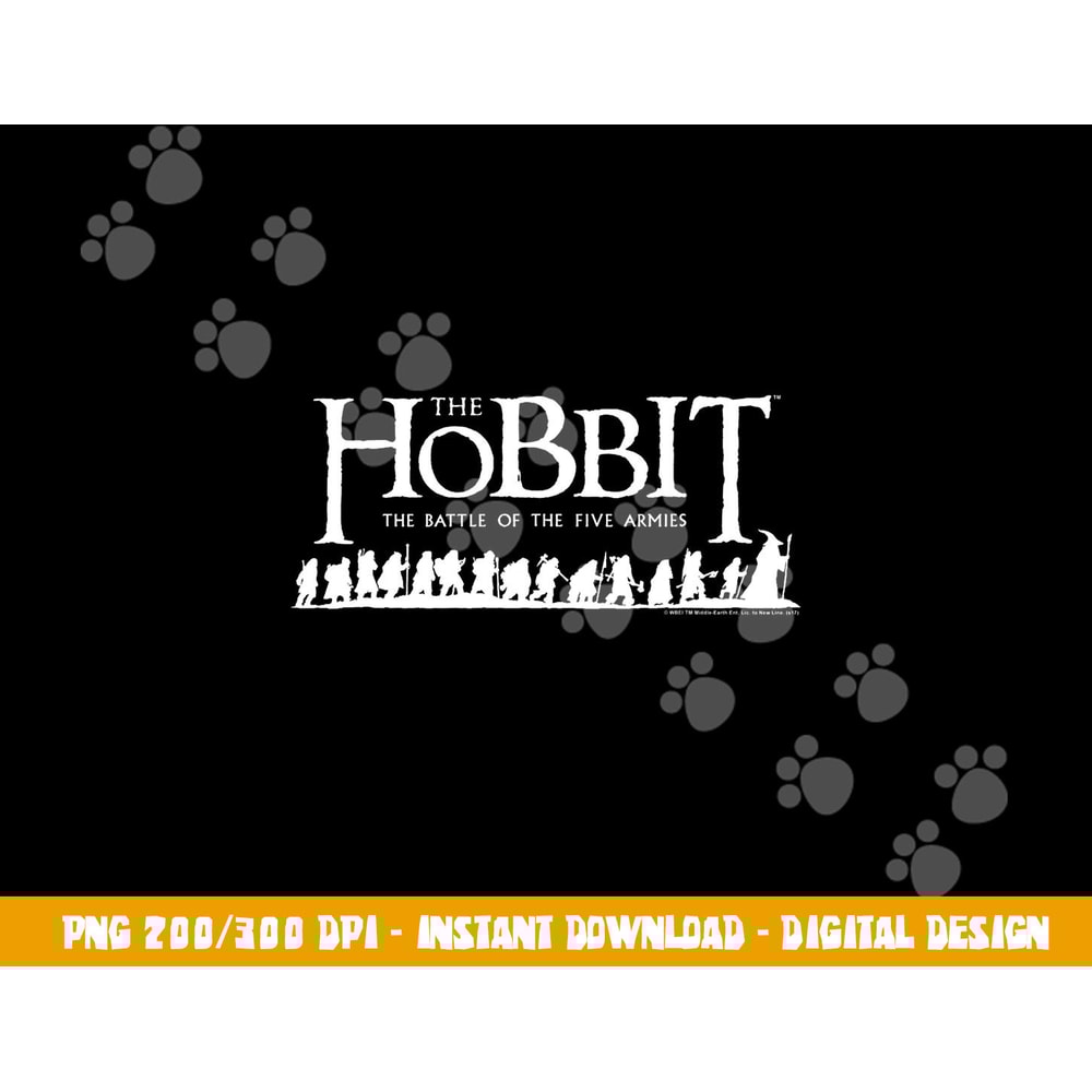 Hobbit Walking Logo T Shirt png, sublimation .jpg