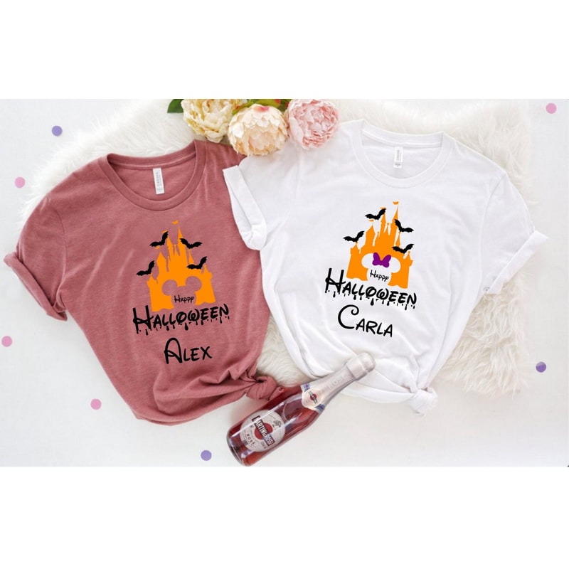 Custom Name Disney Halloween Shirt, Happy Halloween Shirt, Halloween Shirt, Halloween Costumes, Halloween Tees , Family Shirt - 2.jpg