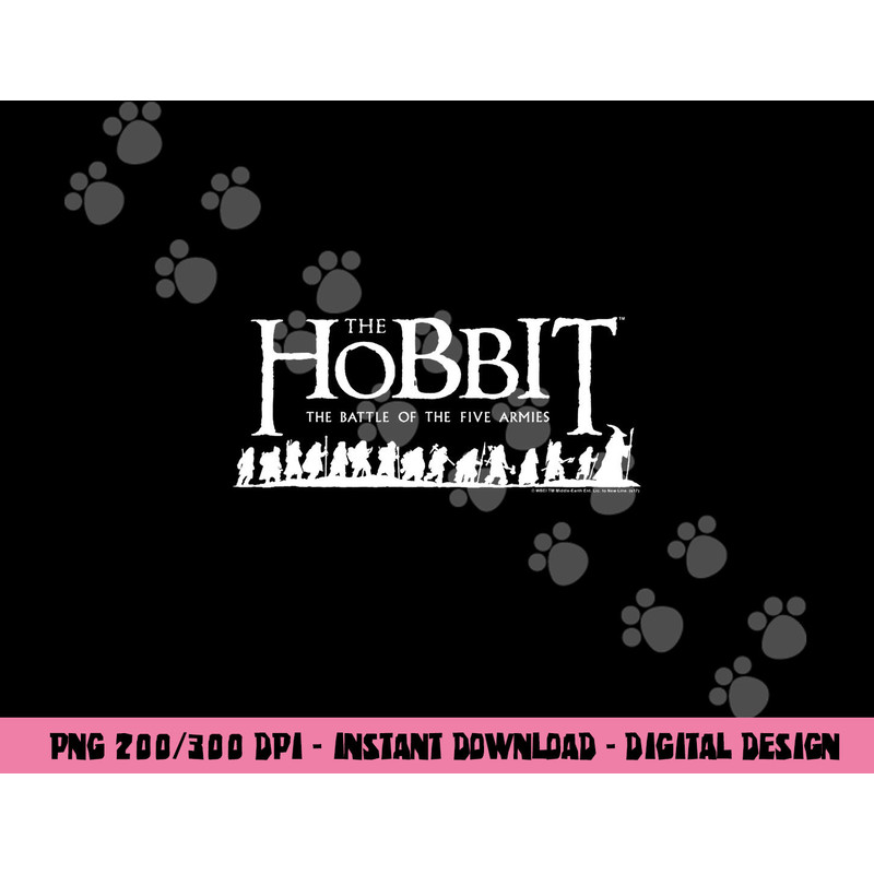 Hobbit Walking Logo T Shirt png, sublimation .jpg