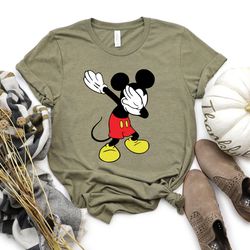 Dabbing Mickey Shirt , Mickey Ears ,Disney Shirt, Disneyland Shirt , Kids Disney