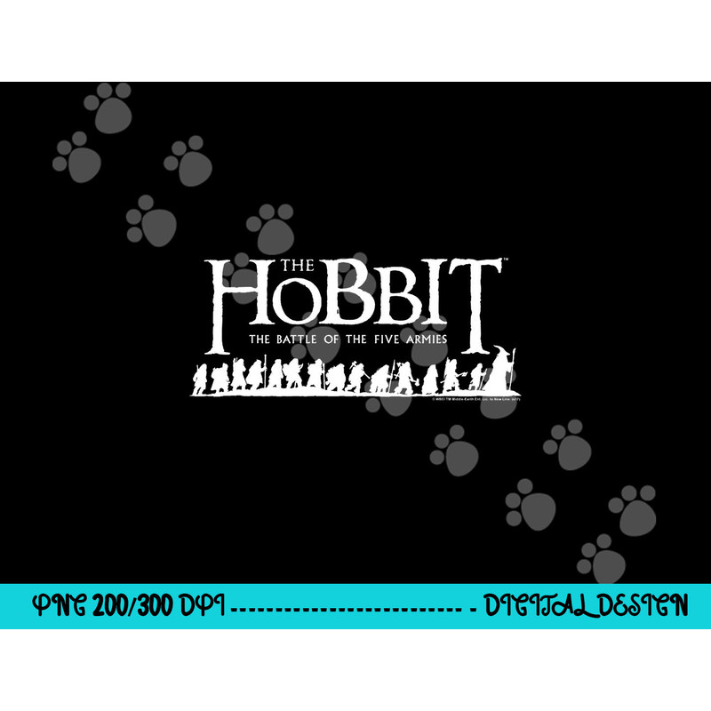 Hobbit Walking Logo T Shirt png, sublimation .jpg