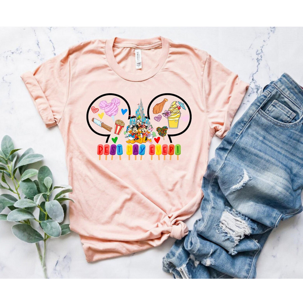 Disney Best Day Ever, Disney Snacks Tee, Best Day Ever, Disney Trip Shirts, Disney Shirt, Best Disney Trip, Disney Matching Shirts - 3.jpg