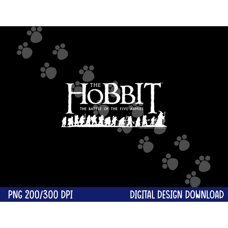 Hobbit Walking Logo T Shirt png, sublimation .jpg