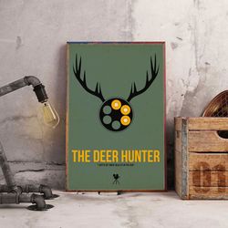 movie poster, the deer hunter wall art, movie decoration, movie home decor, the deer hunter poster