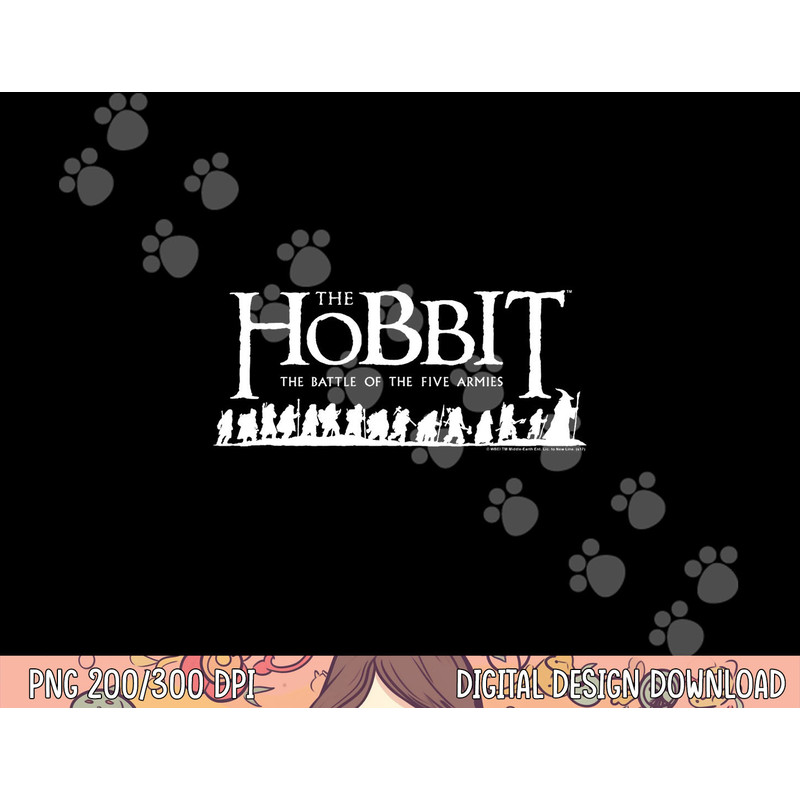 Hobbit Walking Logo T Shirt png, sublimation .jpg