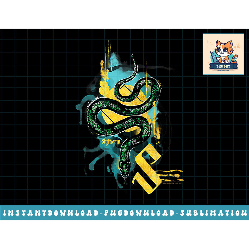 Harry Potter Urban Elegance Slytherin Snake png, sublimate, digital download.jpg
