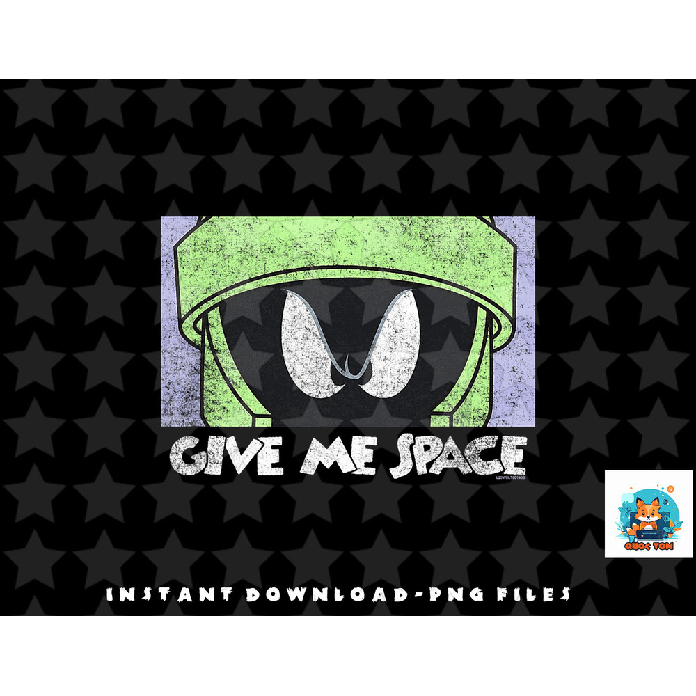 Looney Tunes Marvin Glare Give Me Space Distressed png, sublimation, digital download.jpg