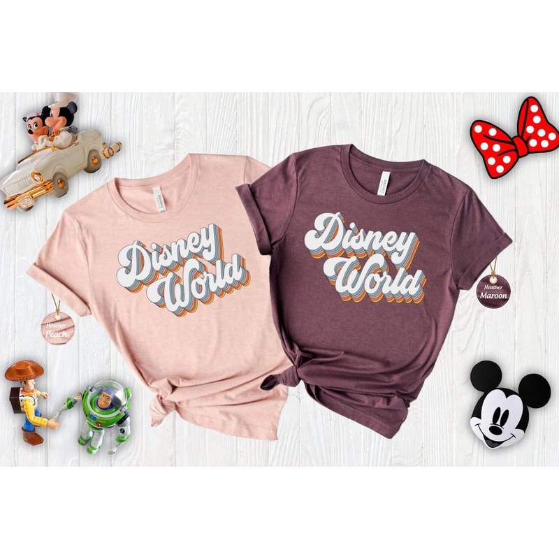 Disney Retro Shirt, Disneyworld Shirt, , Disney Womens Shirt, Disney Trip Shirt, Disneyland Shirt, Girls Disney Shirt - 1.jpg