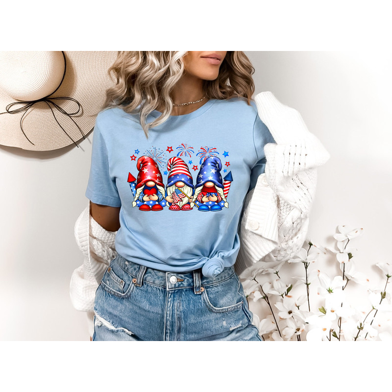 4th of July Gnomes Shirt, 4th of July Gift, Independence Day Gift, 4th of July Shirt, Gnome Shirt, Patriotic Shirt, Independence Day Shirt - 2.jpg